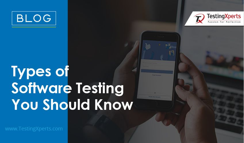 Types of software testing